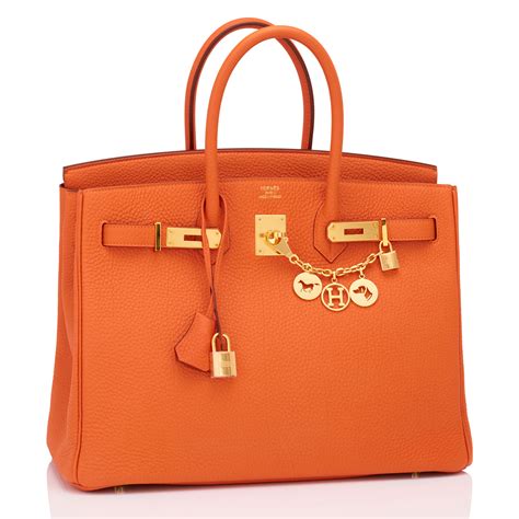 hermes orange birkin bag price